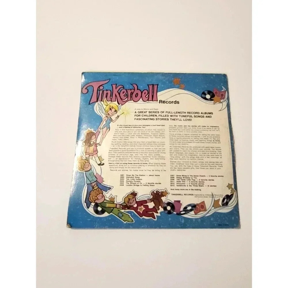 Vintage Tinkerbell Records Goldilocks And The 3 Bears Vinyl LP Rare Version - Picture 7 of 7